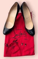Christian Louboutin Pumps, schwarz, Leder, Grösse 38.5