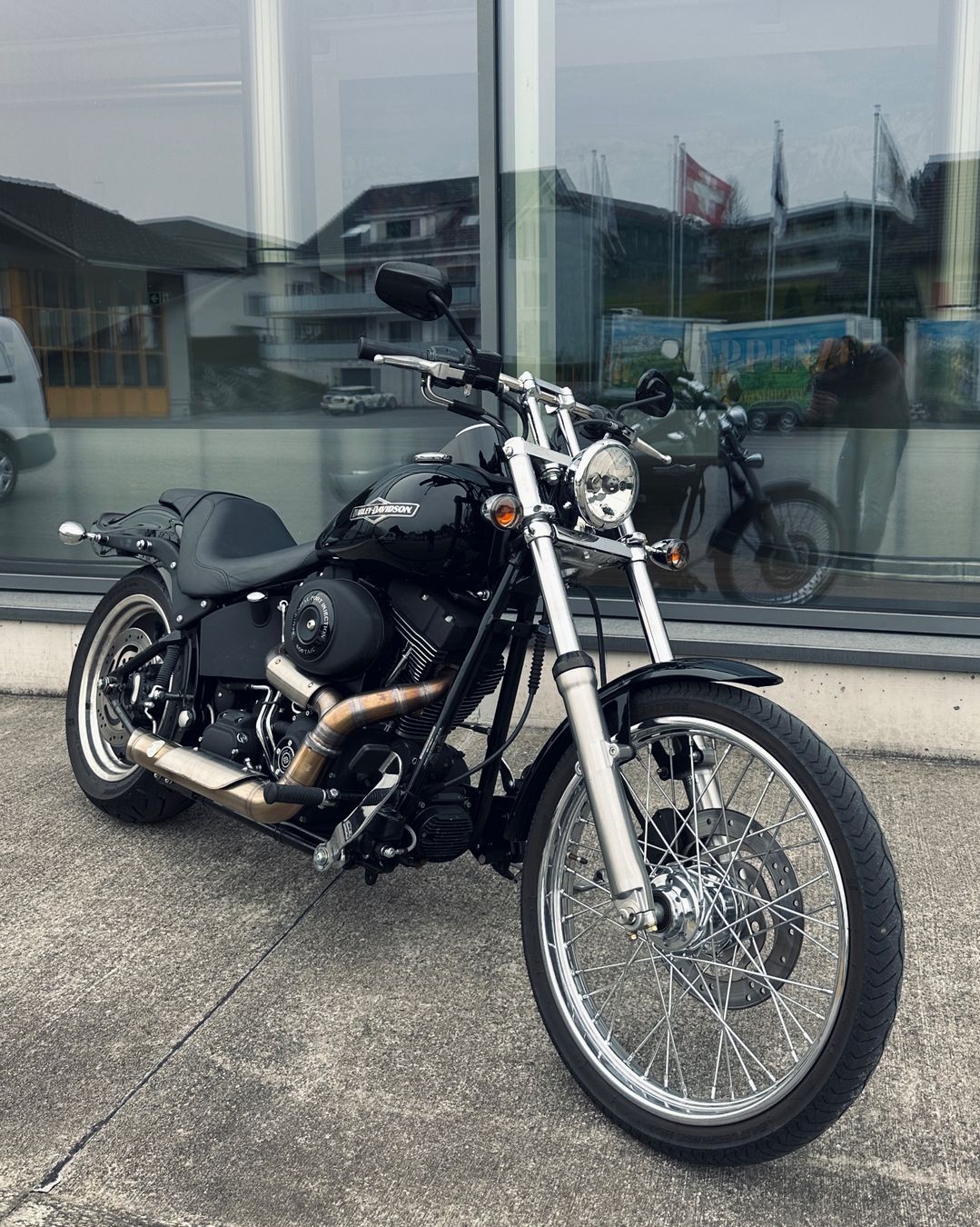 Harley-Davidson Chopper: Harley Davidson FXSTBI Night Train – Usato da St. Gallen venduto da Phantombike.Swiss 1