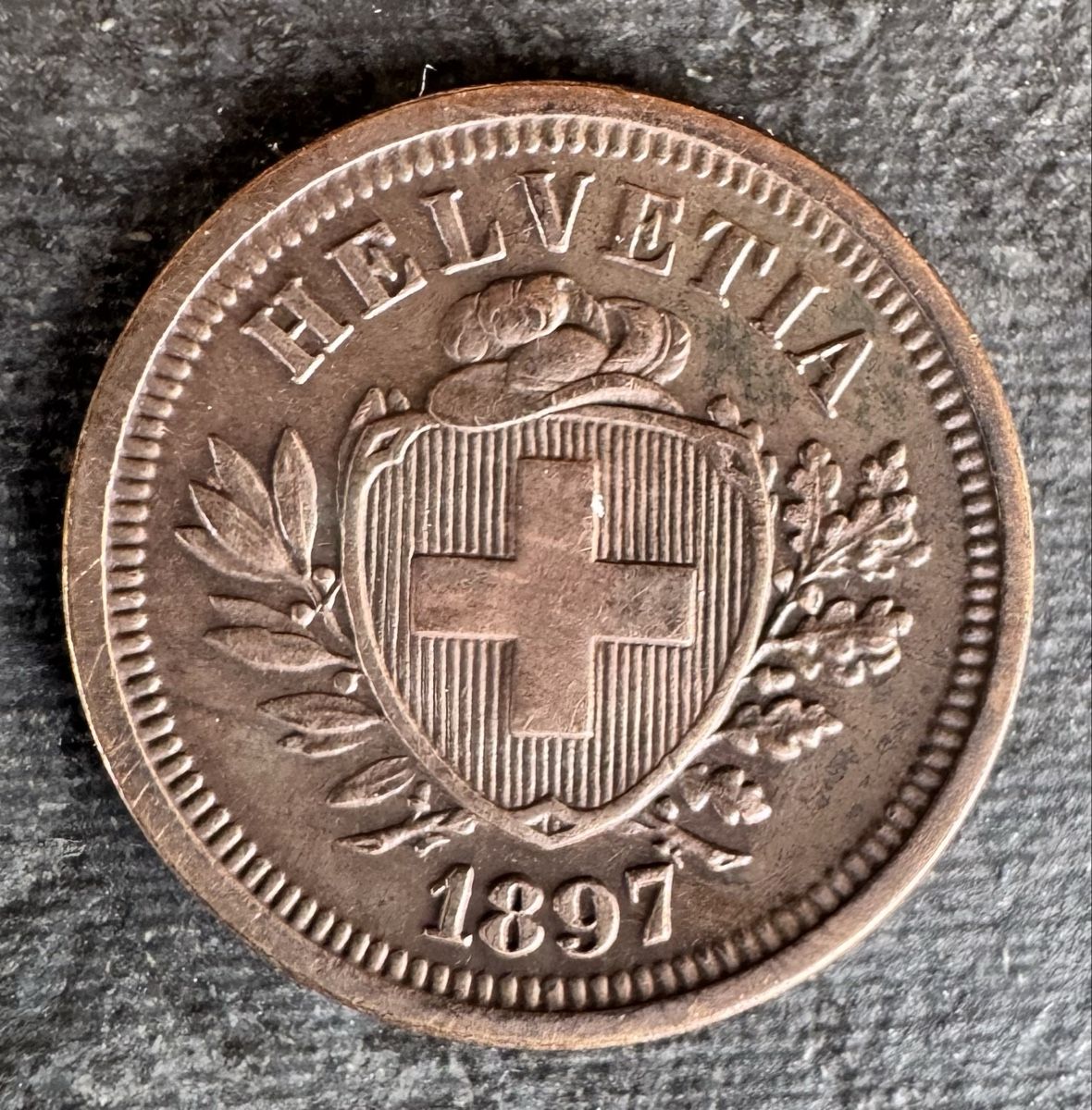 Tutti le monete: 1 Rappen 1897 – Usato da Meilen venduto da coins4sale