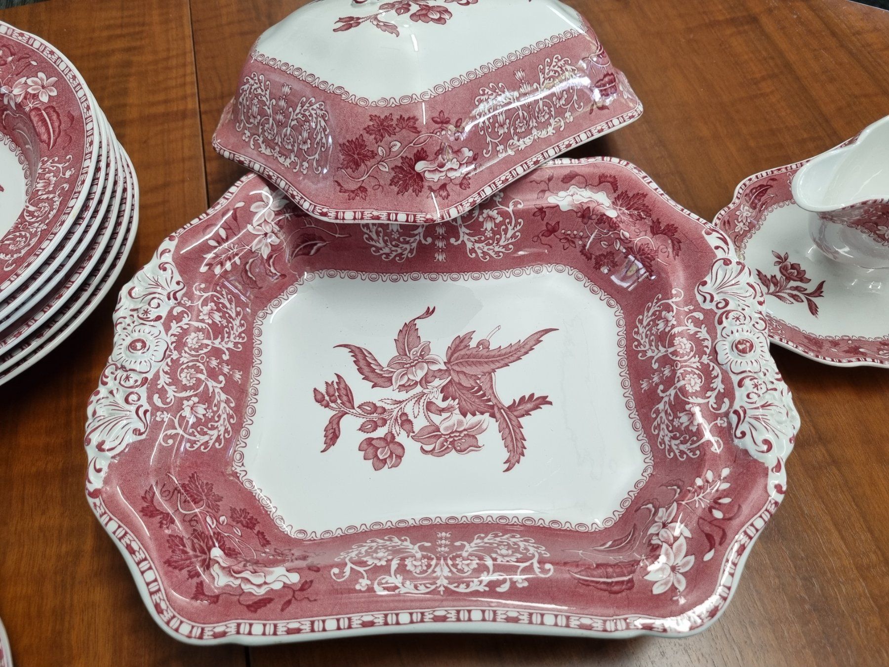 Spode Services de table: Geschirrset Spode England, "Pink Camilla", 23-teilig – D'occasion à Lenzburg par freedomky 3