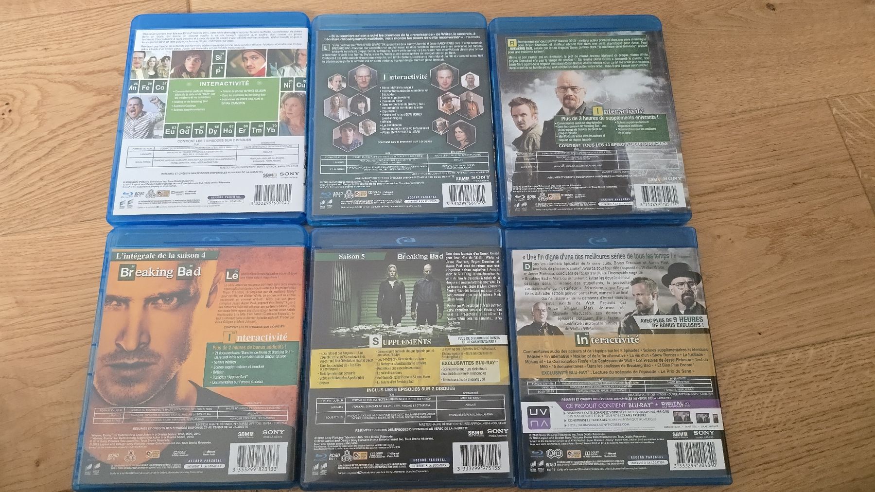 Alle DVDs: Breaking Bad - komplette Serie Blu Ray – Gebraucht aus Gommiswald von wot_52pd 1