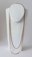 Edelstahlkette 80cm legiert rosé