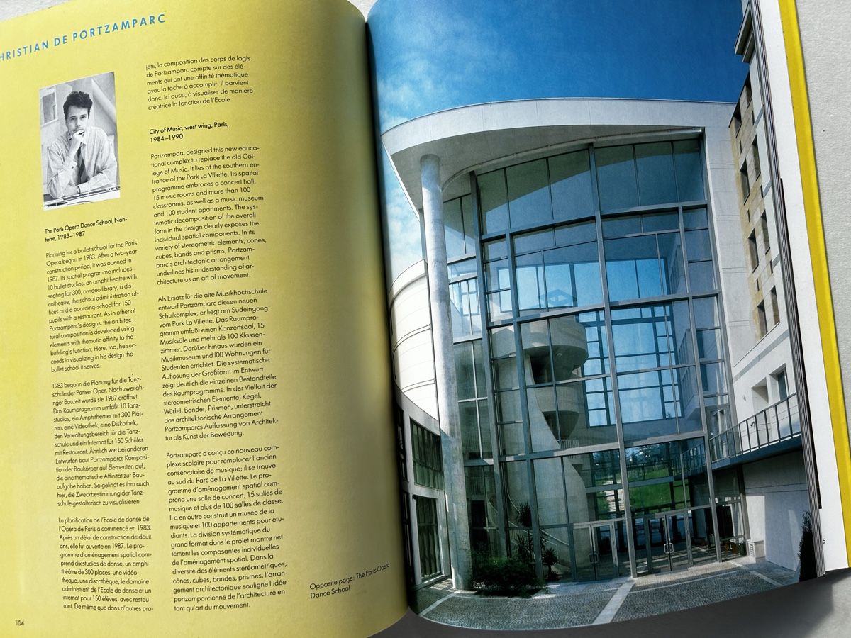 Libri: Taschenbuch "European Architects" – Usato da Zürich venduto da Coffeetable88 1