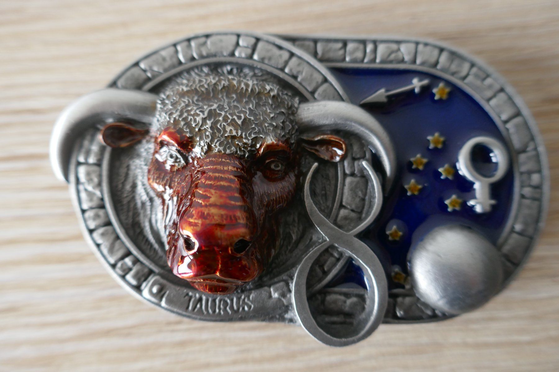 Gürtelschnallen: Gürtelschnalle Sternzeichen Stier Neu ! – Neu und originalverpackt aus Tegerfelden von X-Truck
