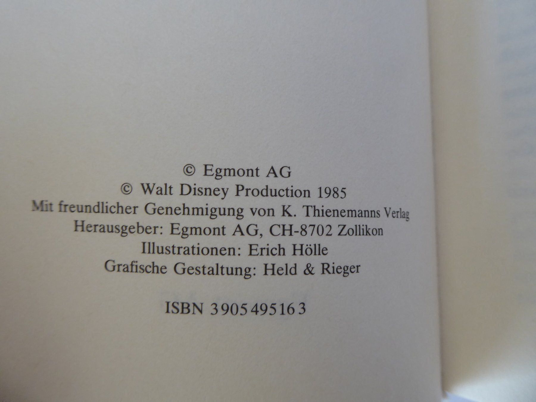 Bücher: 9 Bücher Walt Disney, Egmont, Wallace... – Gebraucht aus Turbenthal von Panau 1