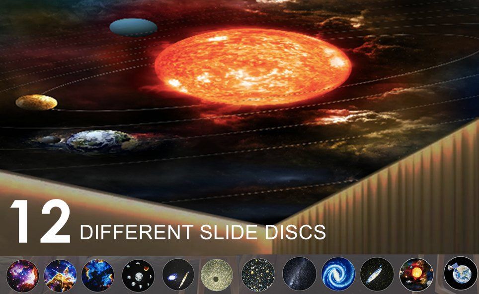 Lampade: Galaxy Planetarium Sternenhimmel Projektor – Nuovo e nell'imballaggio originale da Châtelaine venduto da topshop.switzerland 3