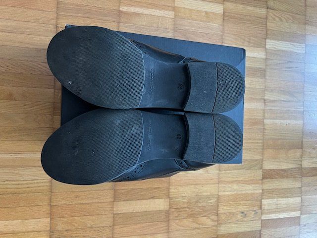 Scarpe da donna: Elegante schwarze Lederschuhe, Grösse 39 – Usato da Gossau Sg venduto da olles 2
