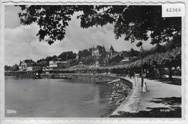 Nyon - au bord du lac