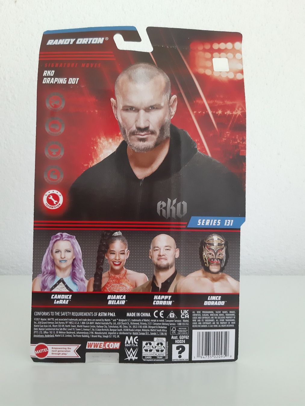 WWE Statuette: WWE Basic Series 131 Action Figure - Randy Orton – Nuovo e nell'imballaggio originale da Buchs SG venduto da Bray_Law 3