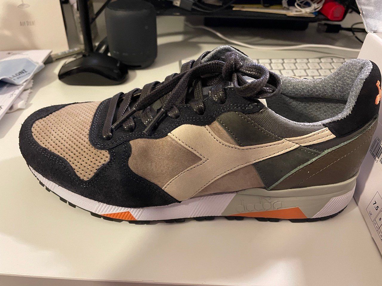 Diadora Scarpe da uomo: Diadora Heritage Trident 90 - Gr. 7.5 oder 41 - ungetragen – Nuovo e nell'imballaggio originale da Bern venduto da Eliaz 1