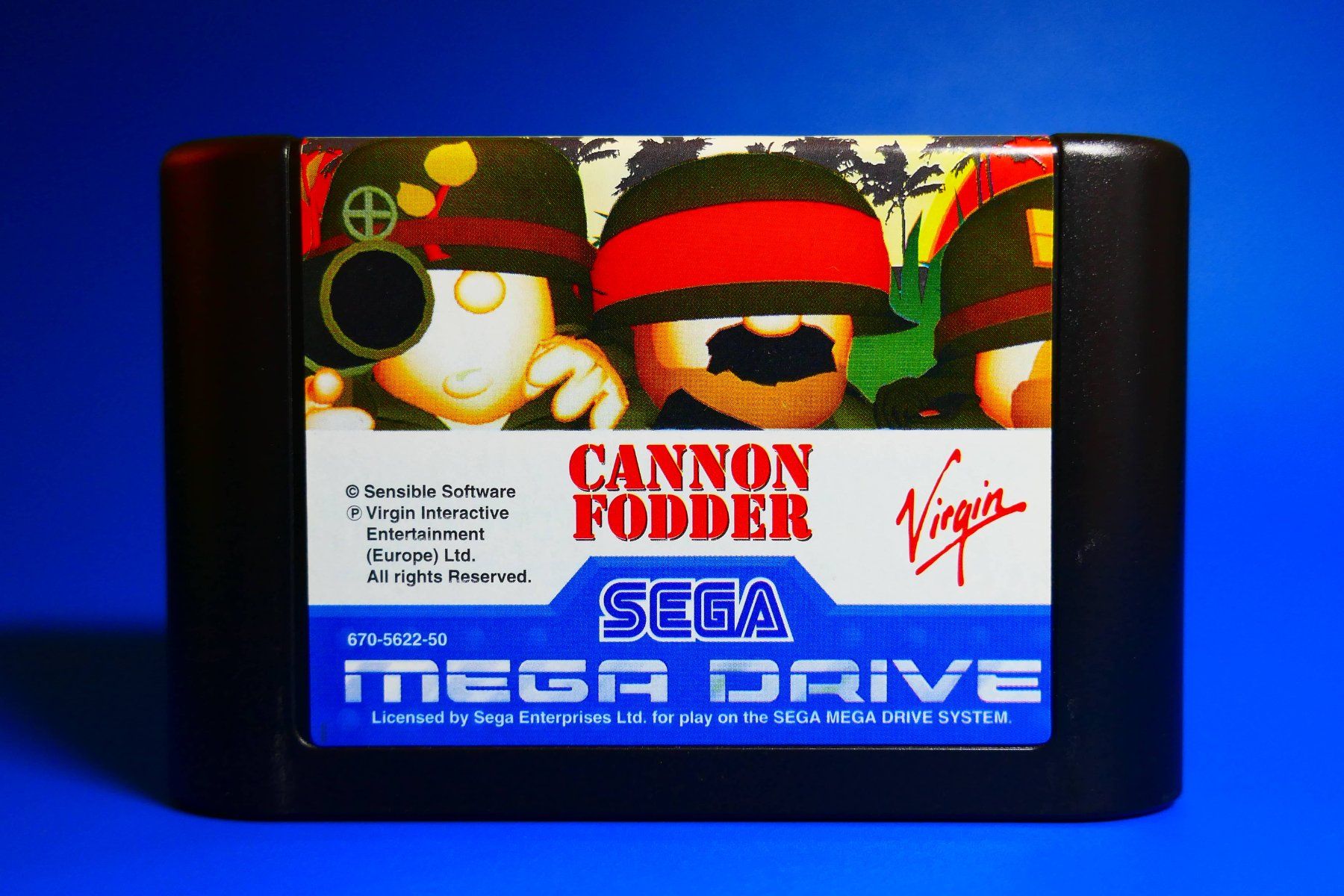 Sega Giochi: Cannon Fodder : War has Never been so much Fun ! Mega Drive – Usato da Vuarrens venduto da Espace-Retro 2
