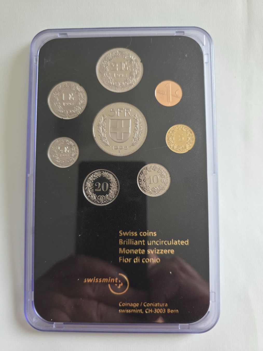 Tutti le monete: Jeux de monnaies 1998 F.d.c. – Nuovo e nell'imballaggio originale da Concise venduto da coolinvest