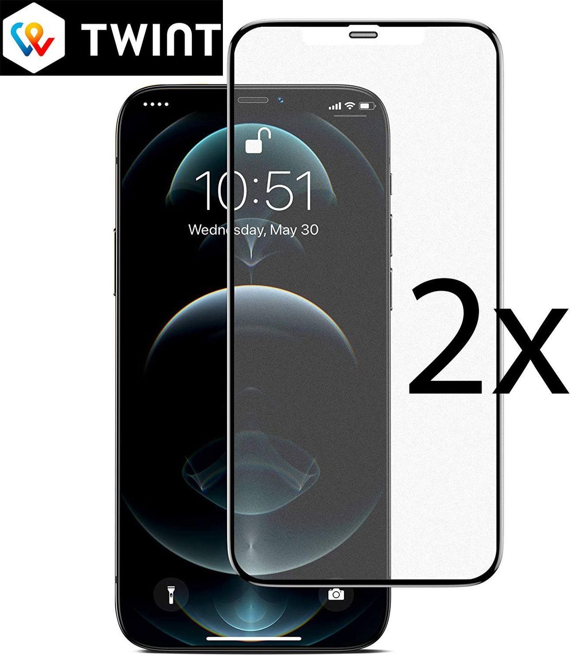 Cover & Protezioni schermo: 2x iPhone 11 / XR Panzerglas Schutzglas Glas FULL DISPLAY – Nuovo e nell'imballaggio originale da Volketswil venduto da coverandmore