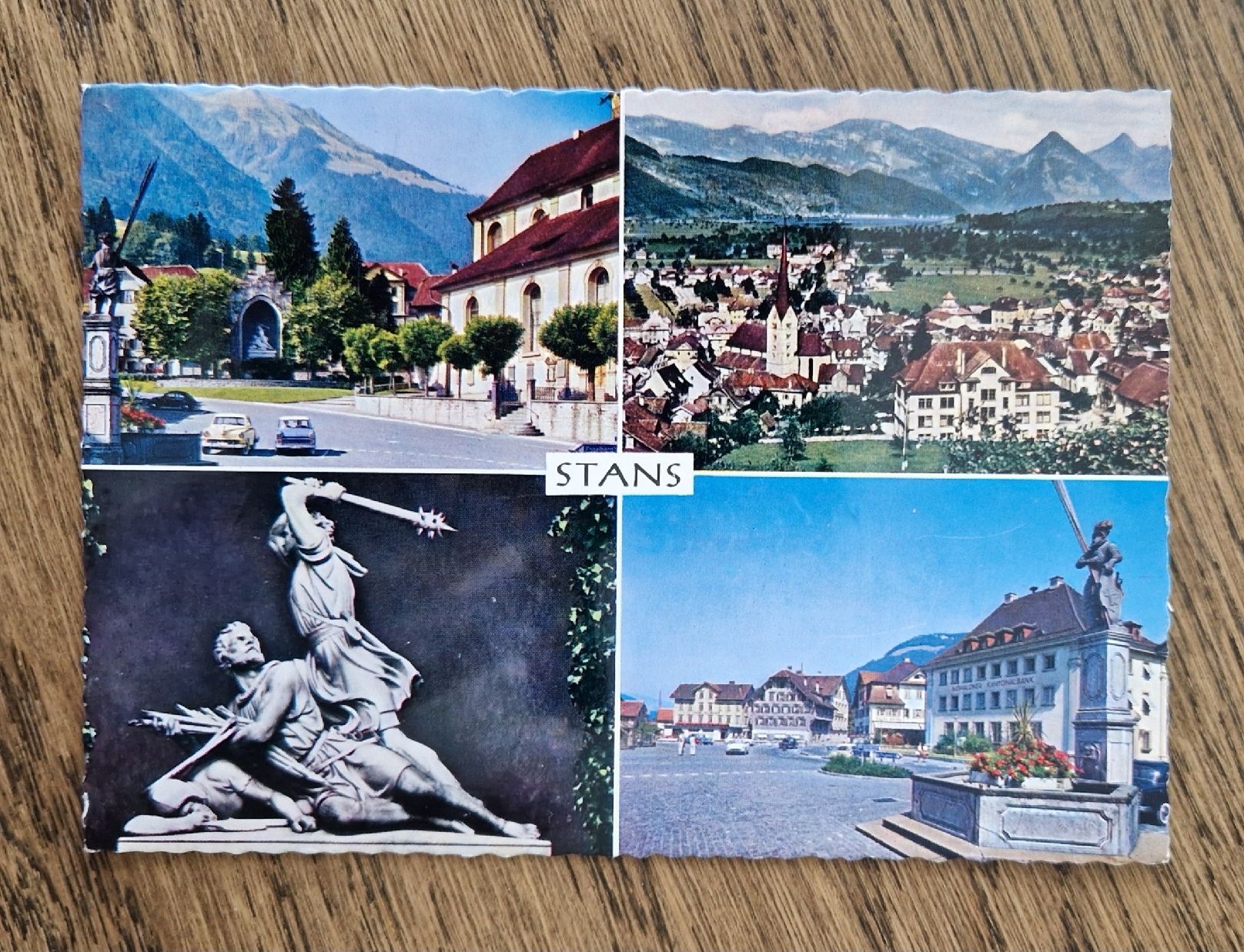 Ansichtskarten: Stans 1972 – Gebraucht aus Ebikon von Donar50