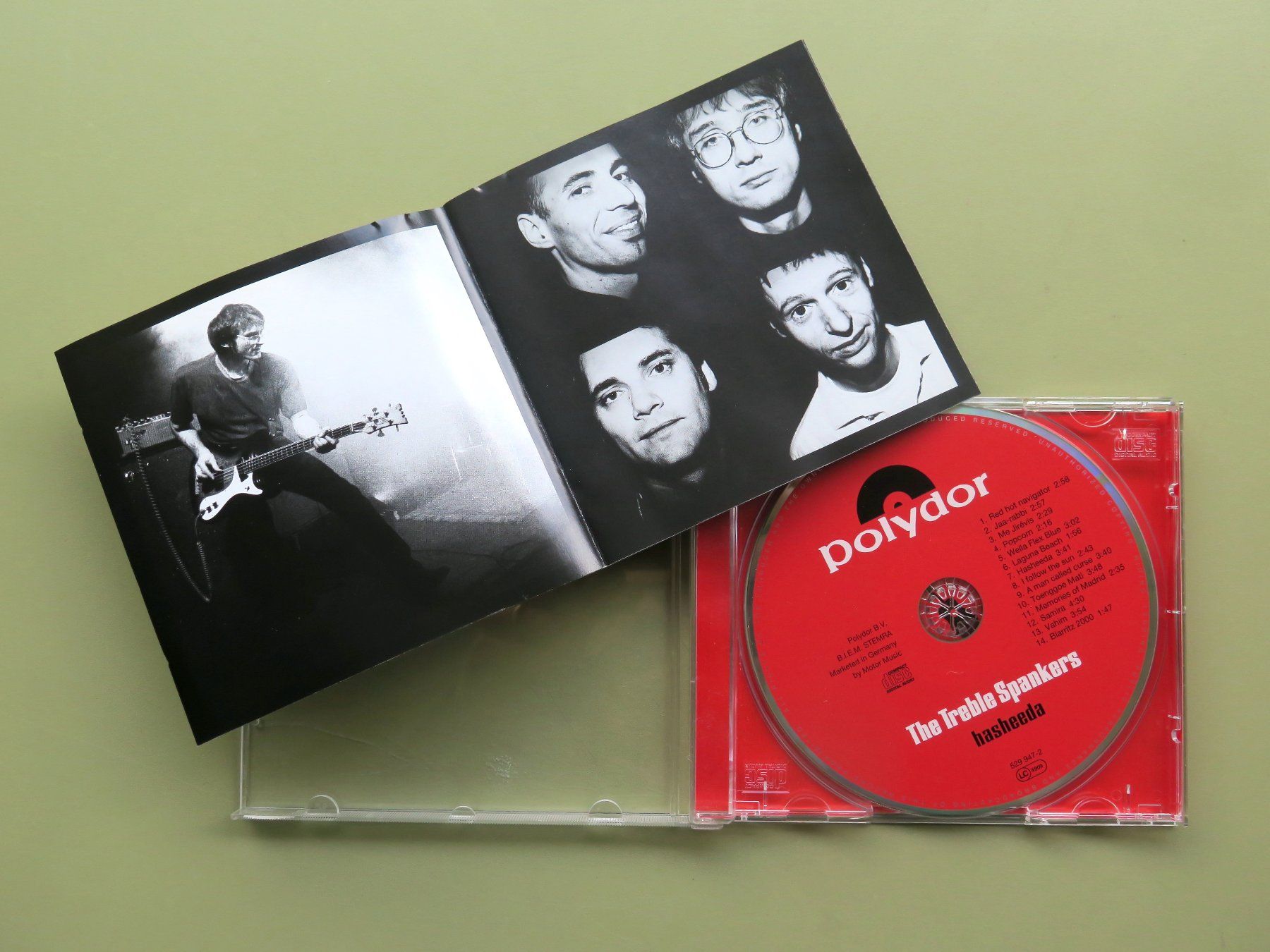 CD: (p) CD THE TREBLE SPANKERS: Hasheeda, 1995 – Usato da Bern venduto da Balzamico 2