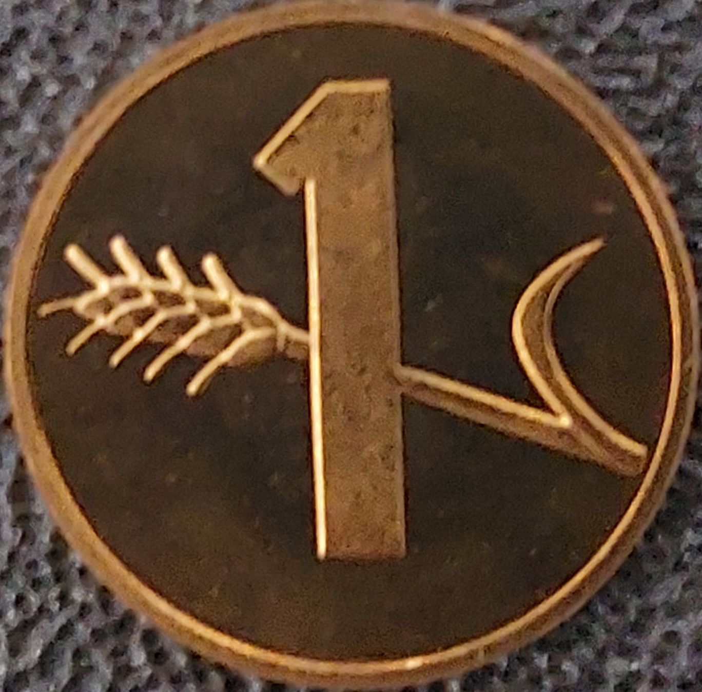 Tutti le monete: 1 Rappen 1982 stgl. / aus Münzsatz – Nuovo (secondo la descrizione) da Arch venduto da coinsandmore 1