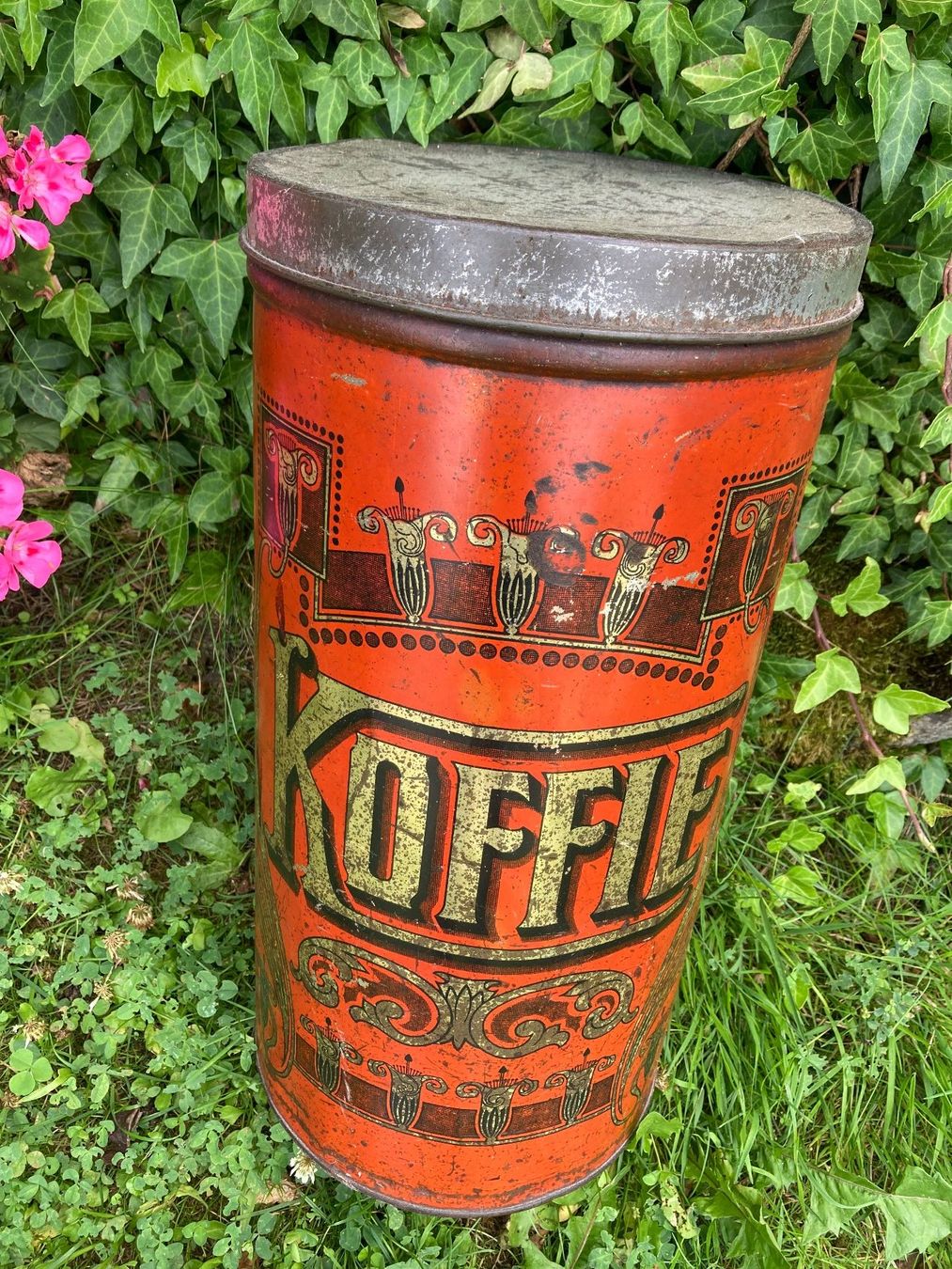 Barattoli: Blechdose Koffie antik boite ancienne – Usato da St-Cierges venduto da LeRegain