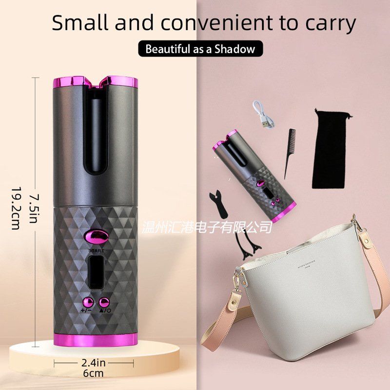 Piastre & Arricciacapelli: Lockenstab Schnurlos Automatischer Tragbare USB Aufladen – Nuovo (secondo la descrizione) da Thun venduto da onlino 1