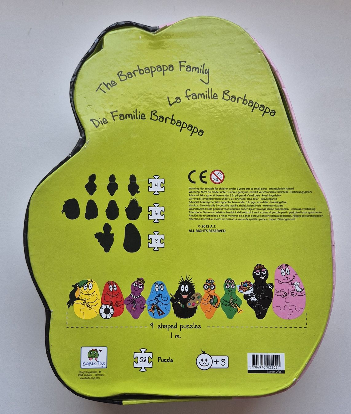 Puzzles: BARBAPAPA Puzzle    🩷   52 Teile – Gebraucht aus Niederweningen von Obson 2