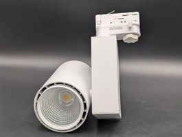 3 Stück NOSER Euro-Track LED Spotleuchte 40W 60° weiss