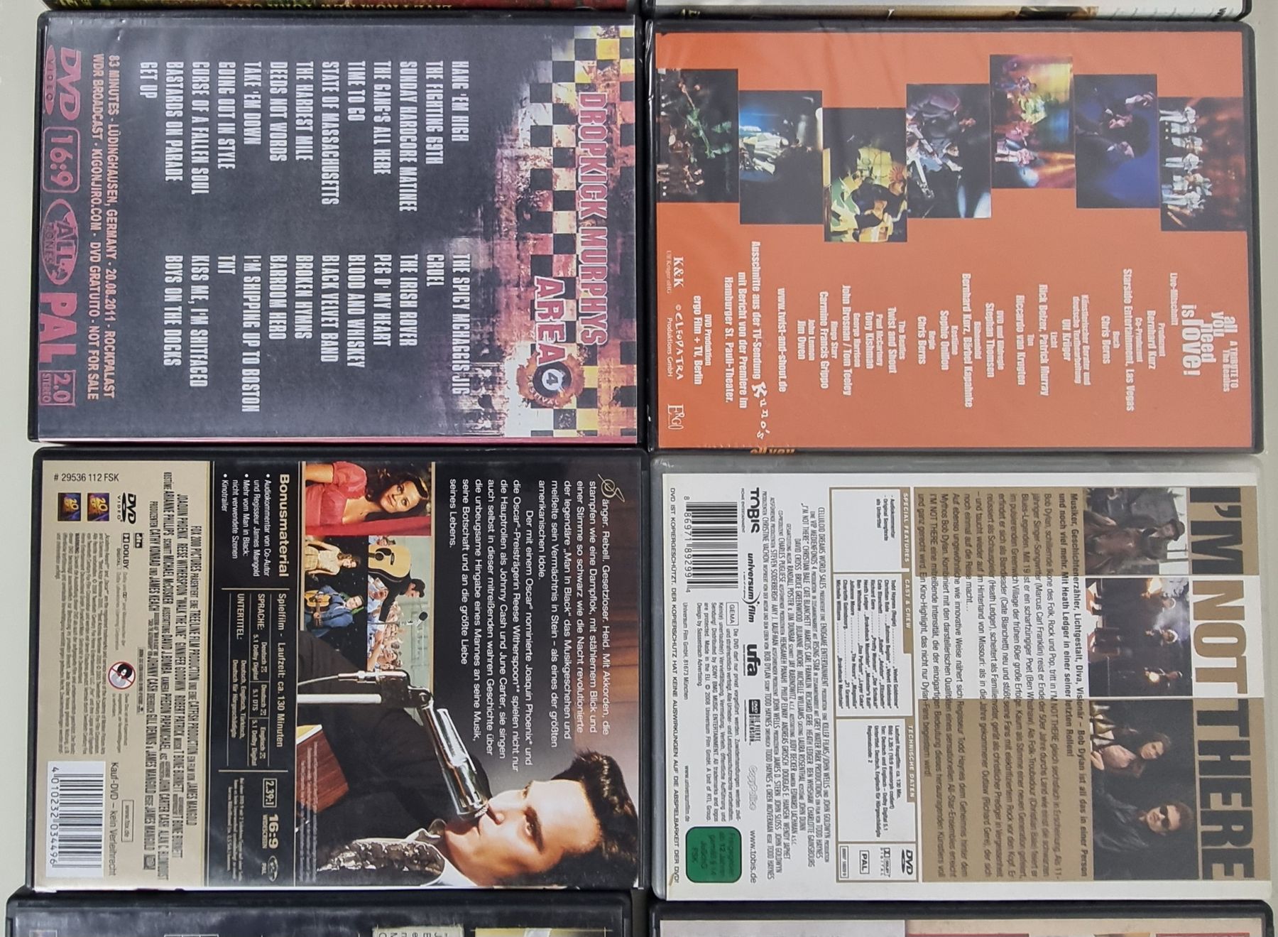 Tutti i DVDs: 10 X Musikfilmen DVDs – Usato da Thun venduto da MP1211 5