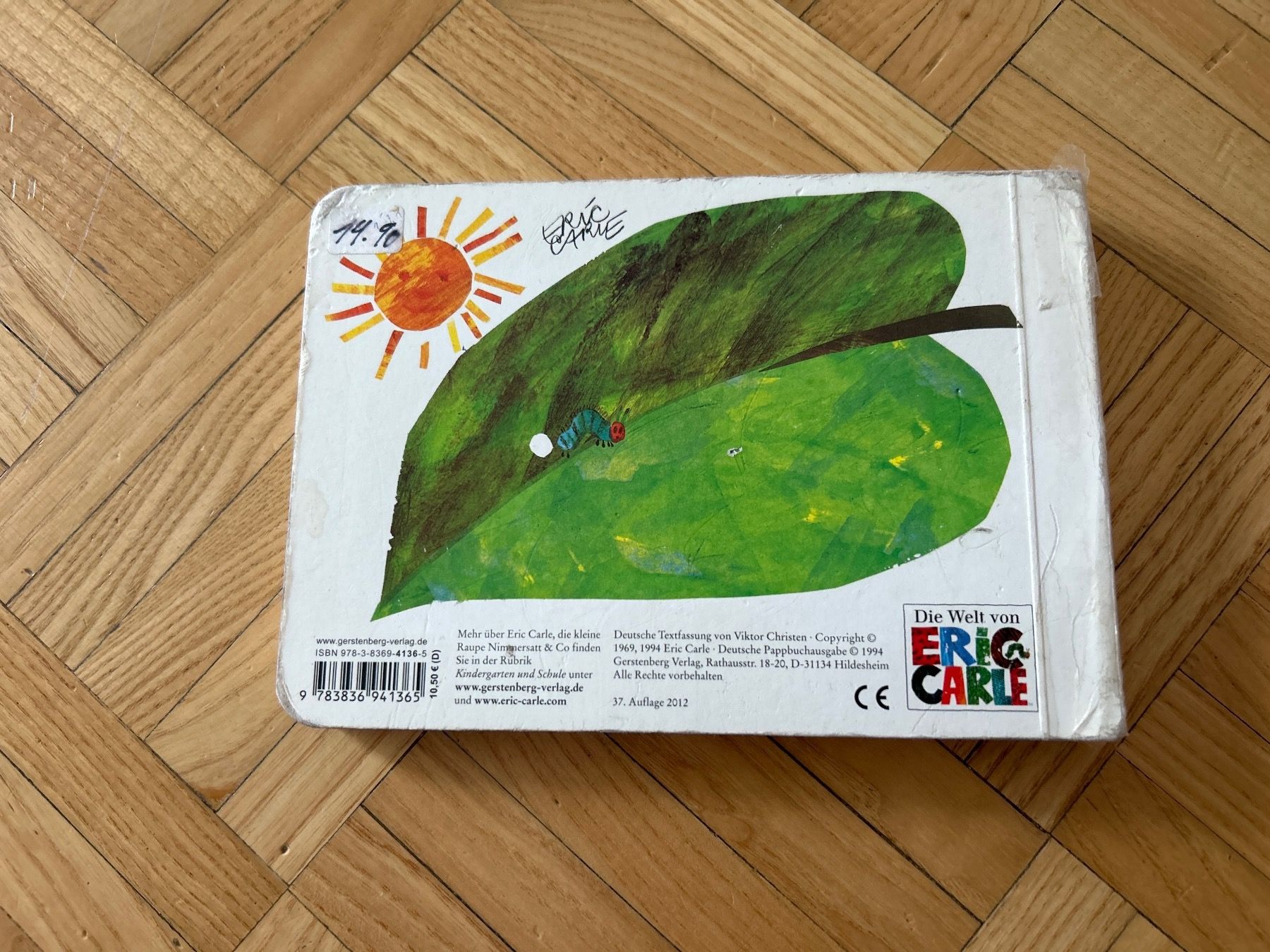 Kinder & Jugendliteratur: Die kleine Raupe Nimmersatt – Gebraucht aus Urdorf von  3