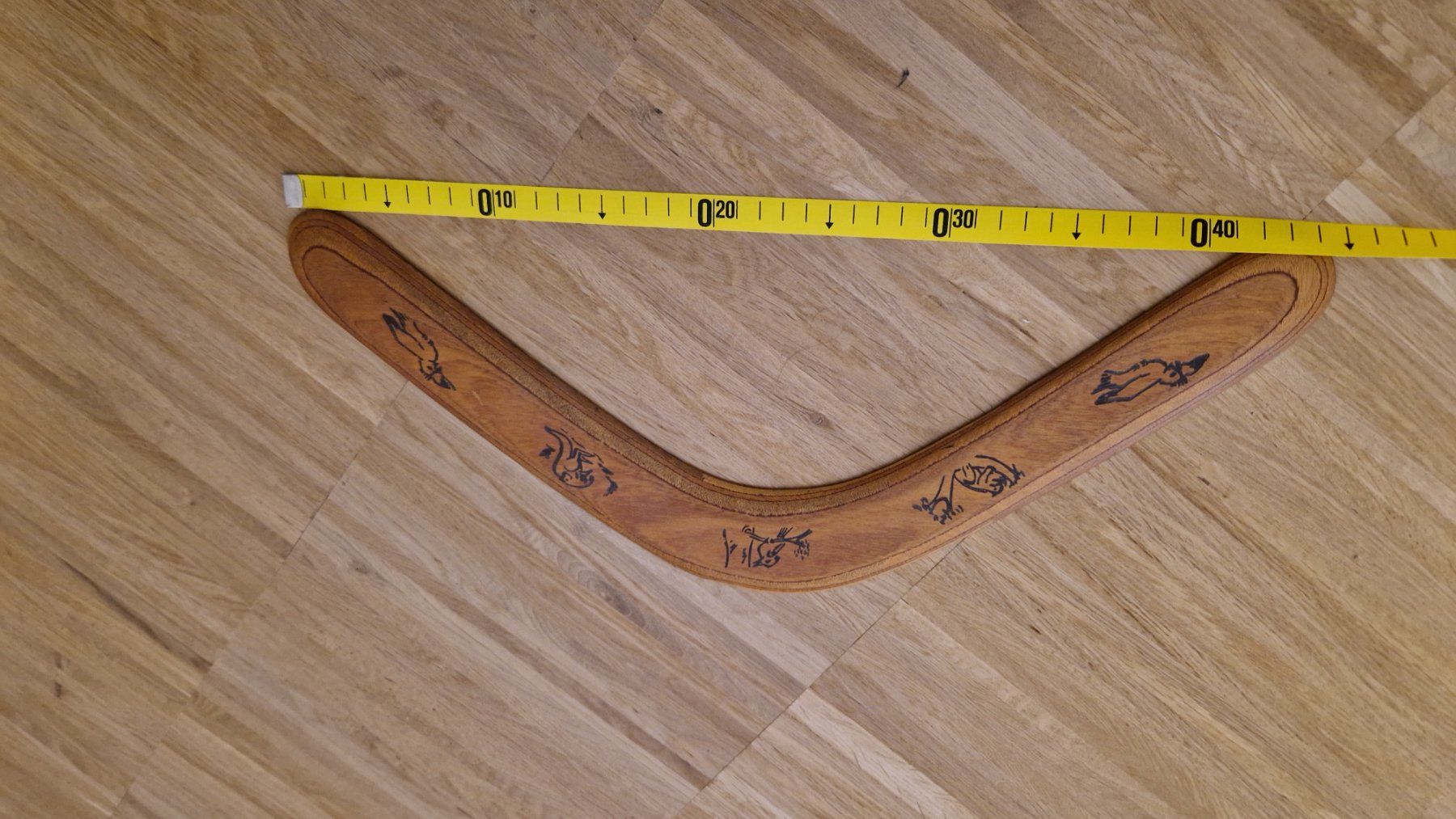 Giocattoli: Original Aussie Bumerang, Gudagarra Relurnding, Holz – Usato da Oberengstringen venduto da reg_fh6d