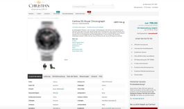 Amrbanduhr Certina DS Royal Chronograph Silber