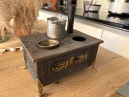 Puppenkuche cuisinière jouet enfant Märklin circa 1900