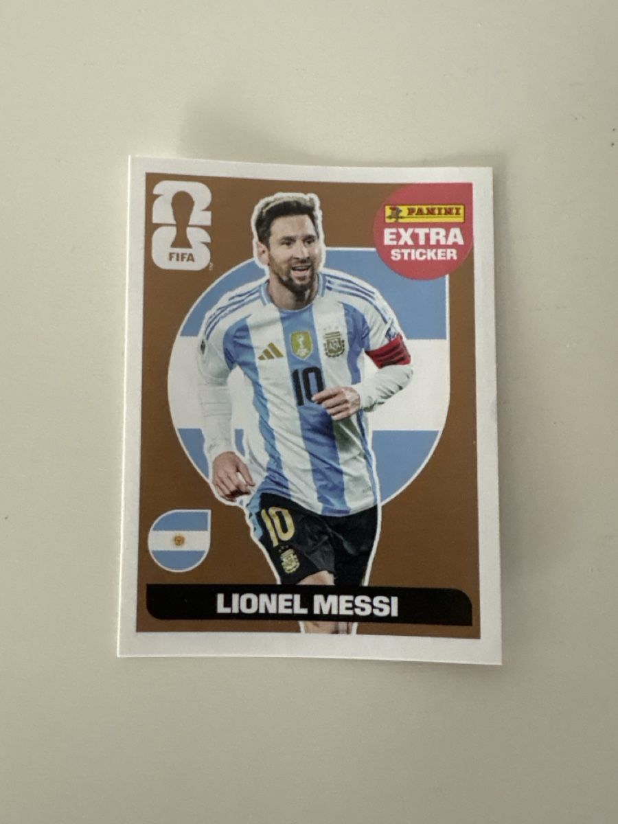 Panini Carte collezionabili: Extra Sticker Lionel Messi – Nuovo (secondo la descrizione) da Zuchwil venduto da Tripeiro_1893