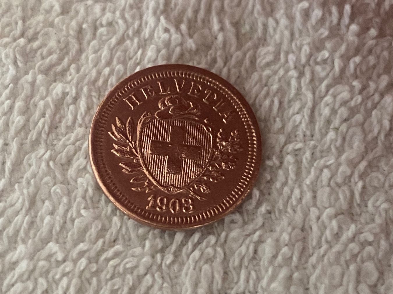 Tutti le monete: 1 centime/rappen 1903 – Usato da Nyon venduto da Ilmi09