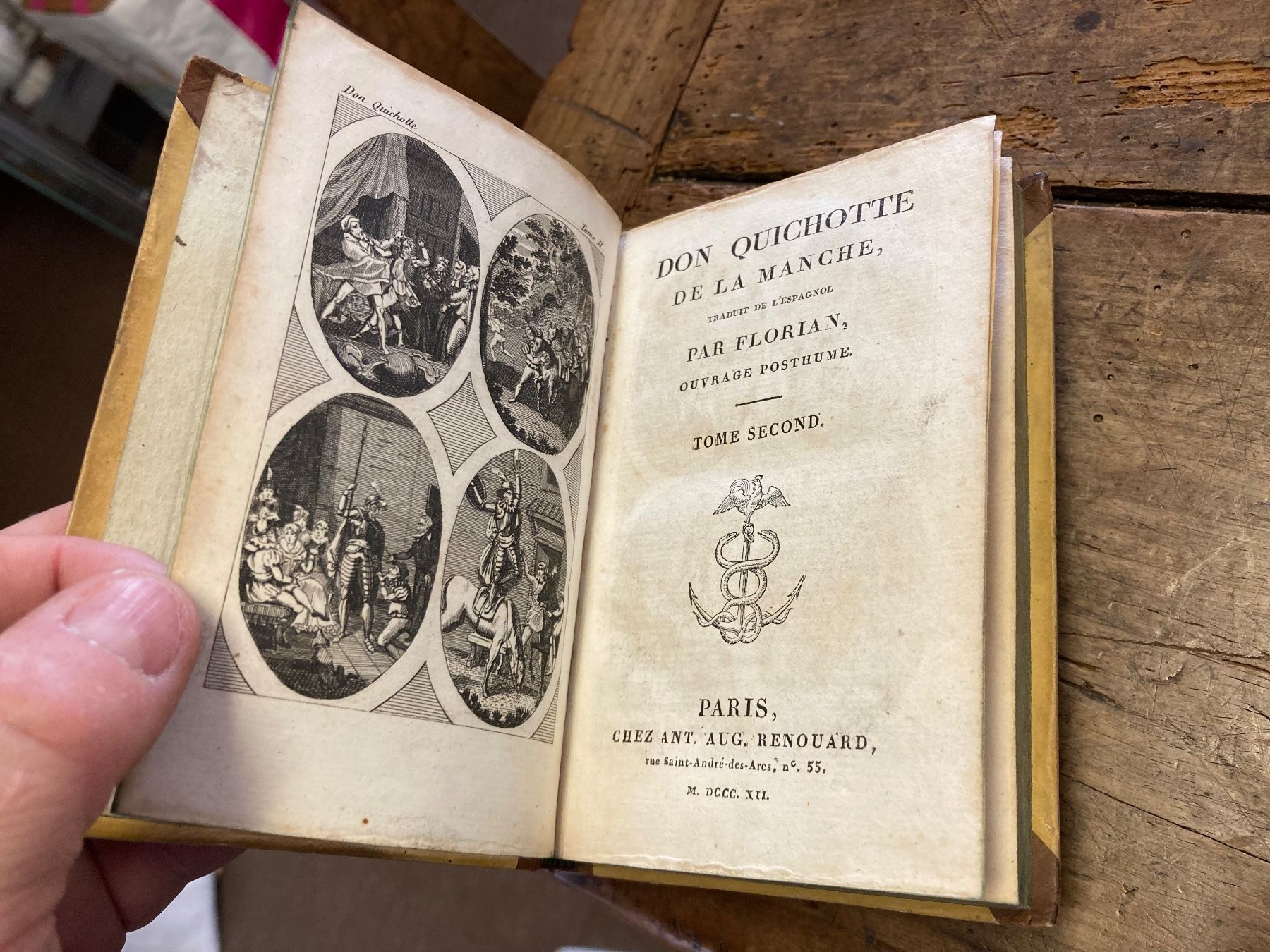 Bücher: Don Quichotte de la Manche FLORIAN 4 Bände – Gebraucht aus Bern von Jwpm66 3