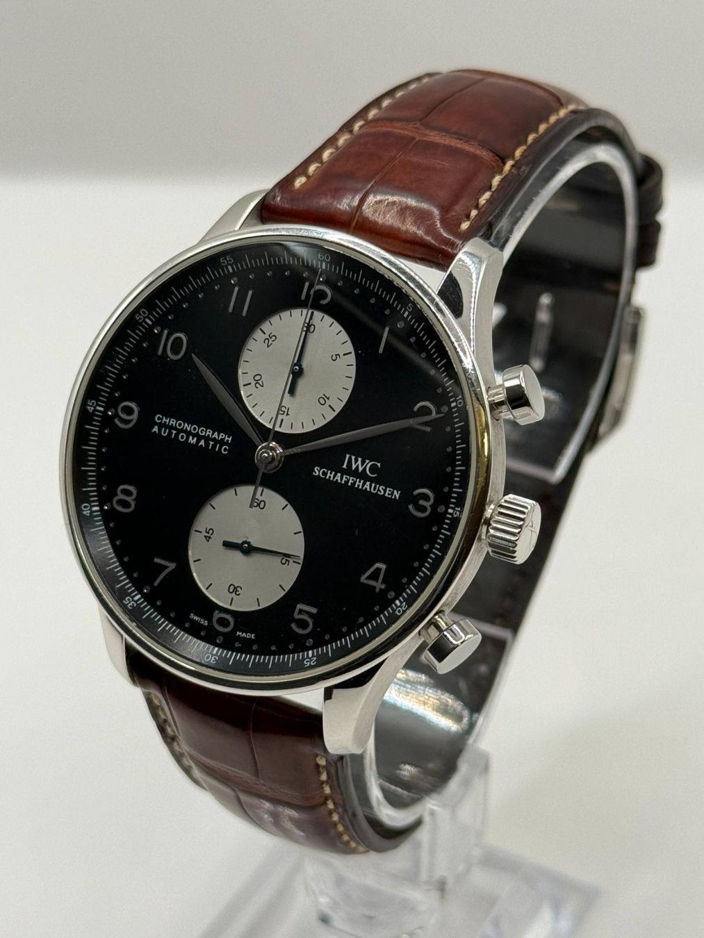 IWC Montres: IWC Portugieser Chronograph – D'occasion à Bottens par Evergold.ch 1