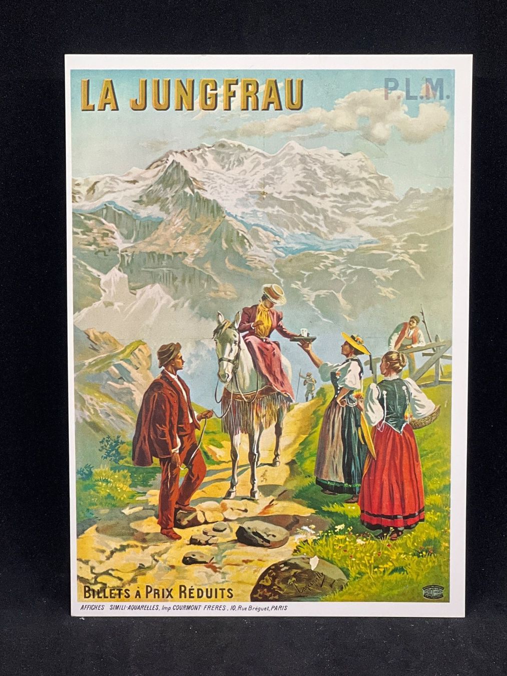 Cartoline postali: Ansichtskarte: La Jungfrau – Usato da Widnau venduto da Brusi9