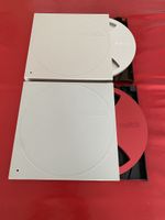 2 Revoxspulen, Rot und Alu ohne Band