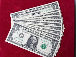 U.S.A. 10 X 1$ 2009 -Aufeinanderefolge Nummern- Stempelfrich