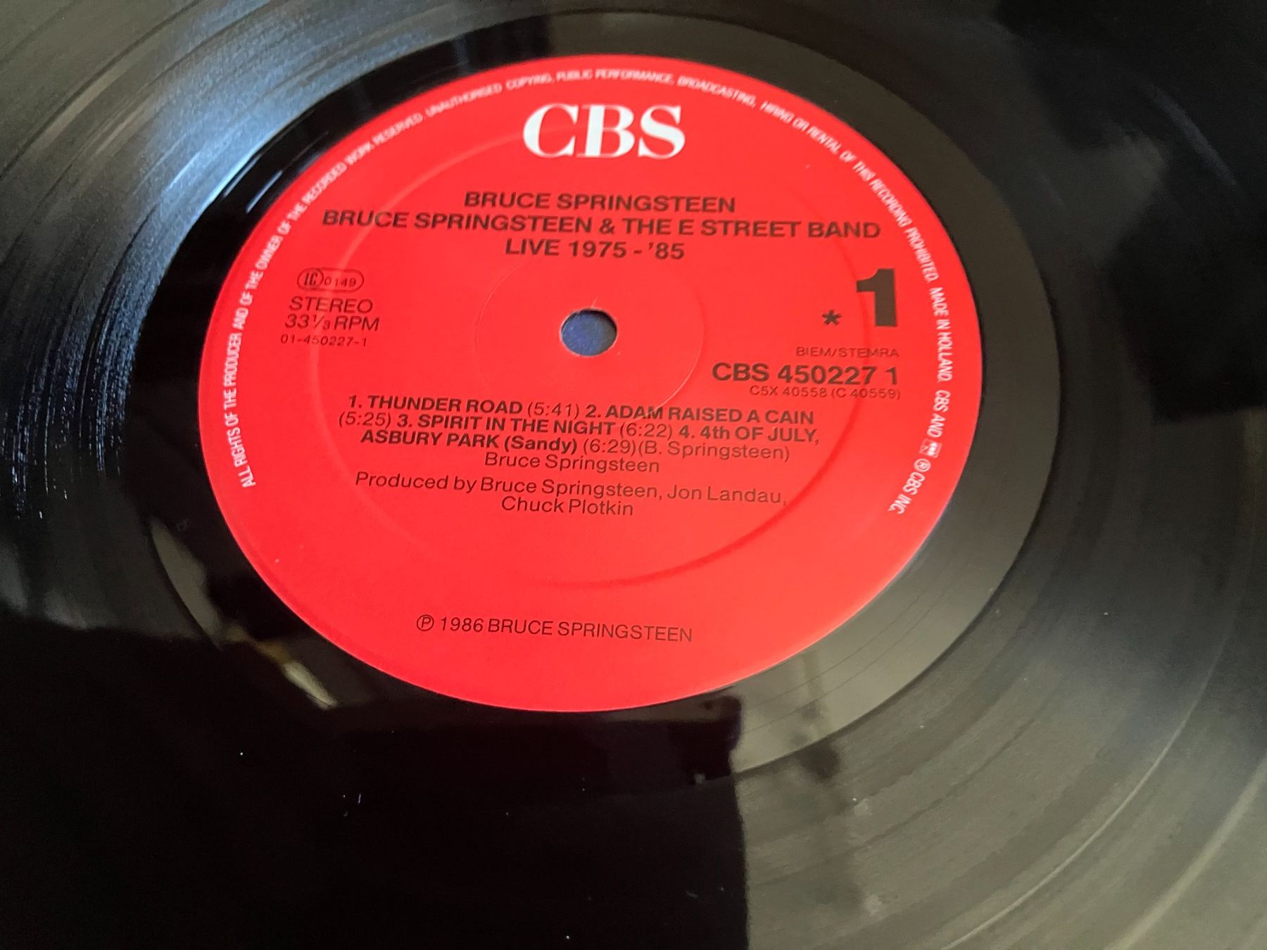 Vinyles: Bruce Springsteen – D'occasion à Aarwangen par Jukebox3 5