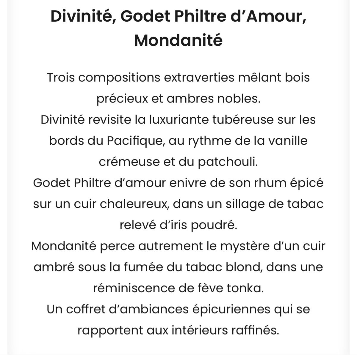 Profumi & Eau de Toilette: Maison GODET Coffrets découverte – Nuovo (secondo la descrizione) da fey venduto da Caductilometre 5