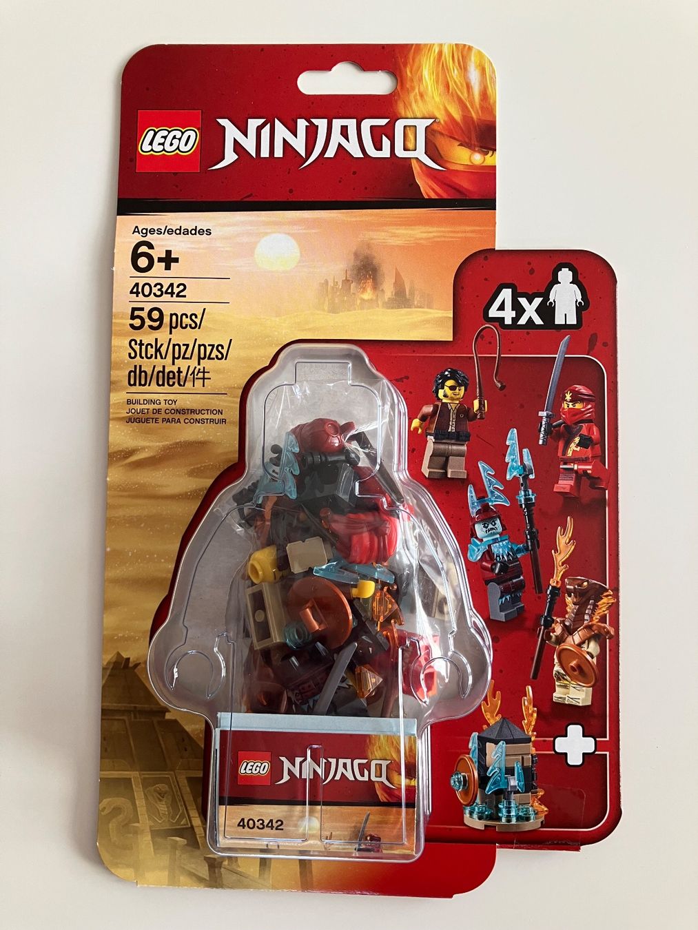 Lego Spielzeuge: LEGO 40342: NINJAGO Minifigure Set – Neu (gemäss Beschreibung) aus Rüti ZH von captnjohnny
