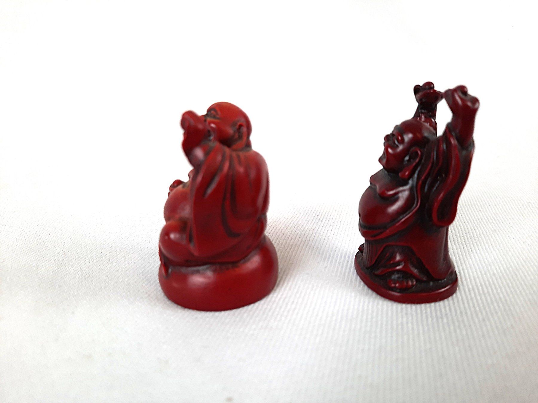 Statuette: Lachende BUDDHA rot ca. 5 cm – Usato da Beinwil am See venduto da Restwert_Beinwil 3