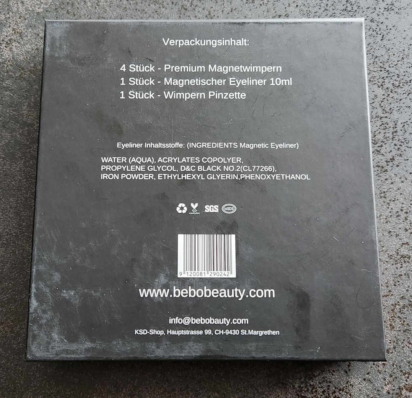 Make-up: BeboBeauty Magnetische Wimpern neu – Nuovo e nell'imballaggio originale da Lyss venduto da Urma5 2