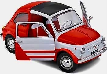 Fiat Modellini d'auto: FIAT 500 1965 MASSSTAB 1:18 – Nuovo e nell'imballaggio originale da Erlenbach im Simmental venduto da Model_box 1