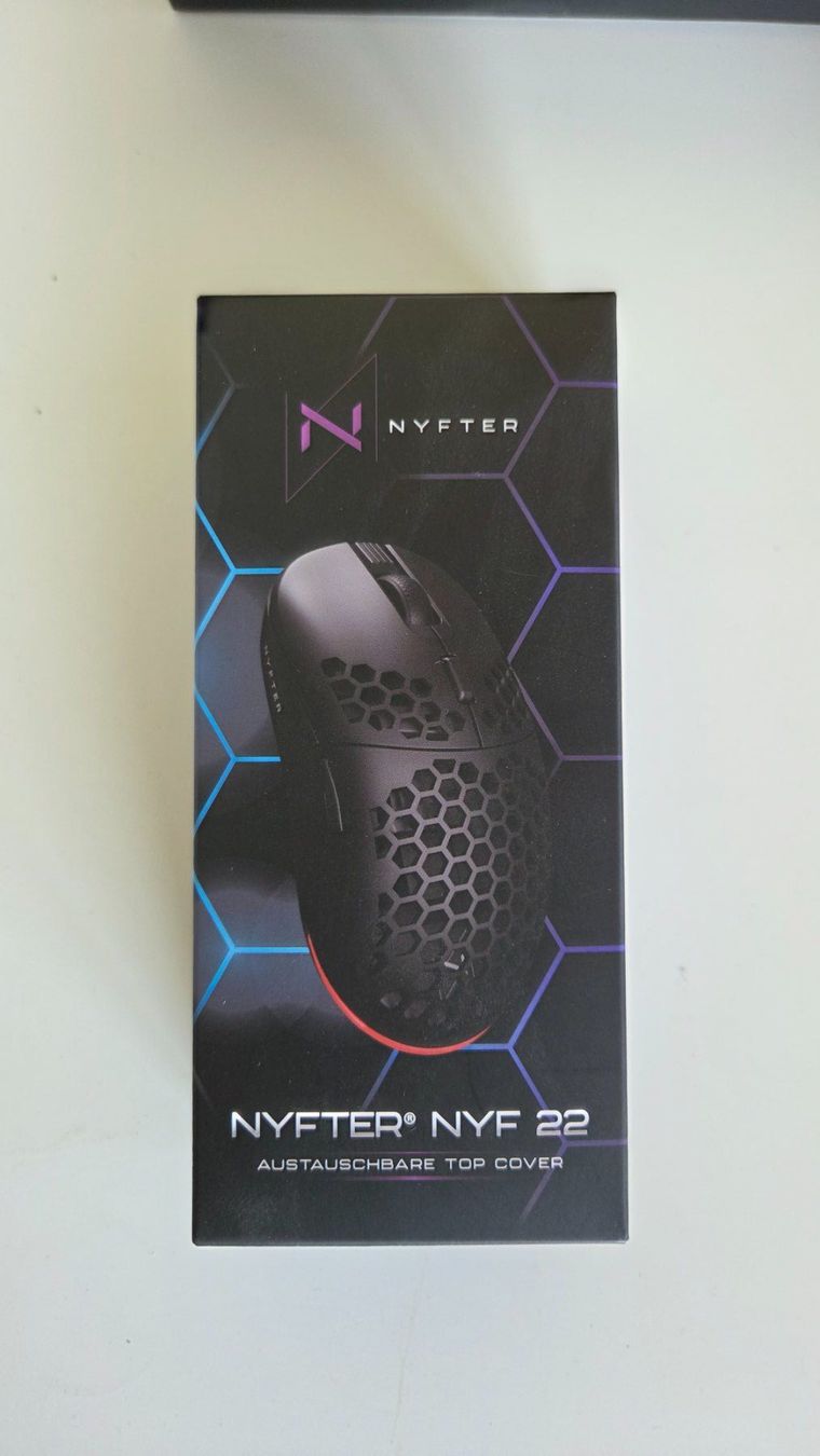 Mouse: NYFTER NYF 22 Wireless Gaming Mouse, schwarz, fast neu – Usato da Meggen venduto da NONOalo 6