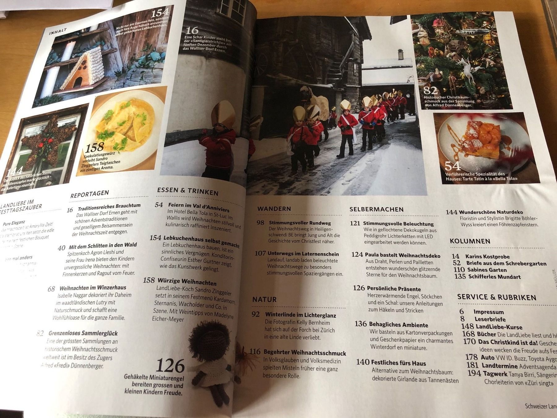 Riviste & Magazine: Schweizer Landliebe Nr 8 Festtagszauber 2022 – Usato da Zürich venduto da ch3906 1