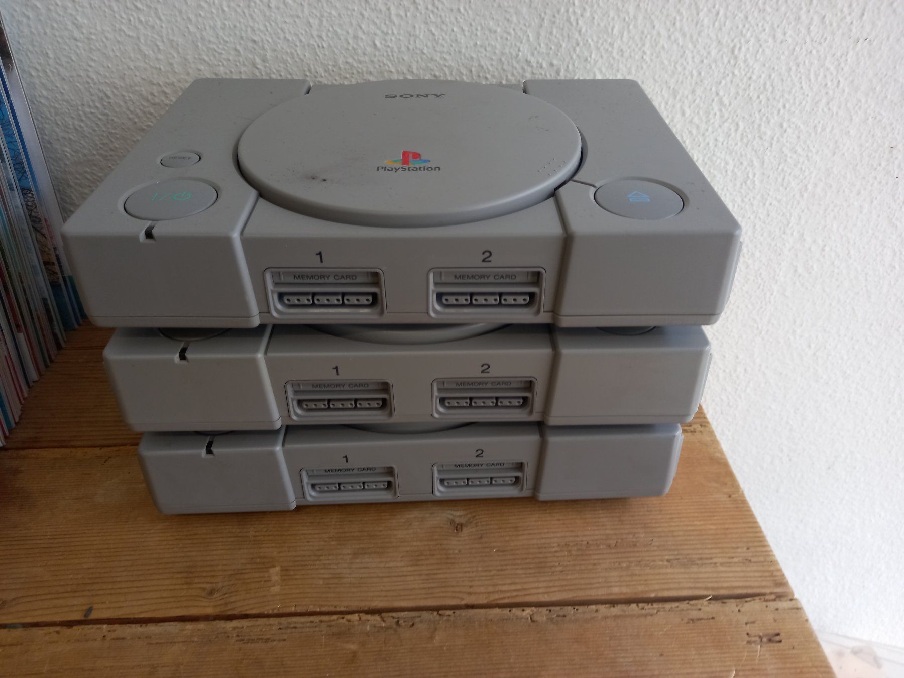 Sony Consoles: 3x Sony Ps1 PS one SCPH-9002 SCPH-5552 – Défectueux à Prez-vers-Siviriez par Monija70