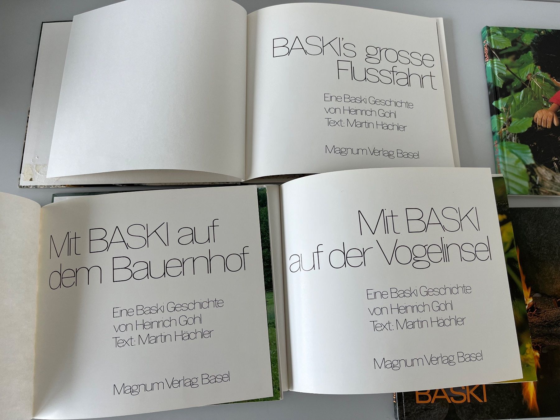 Libri: 5 Stück BASKI Kinderbücher – Usato da Zollikofen venduto da spunk65 3