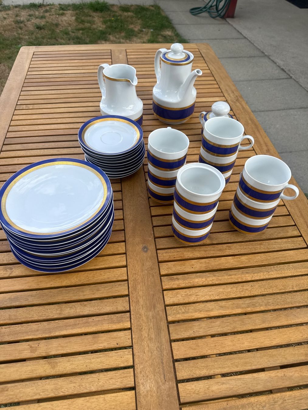 Set di piatti: Kaffeeservice Mitterteich Bavaria Service – Usato da Rüti b. Büren venduto da helscherj 2