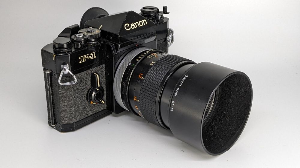 動作確認】Canon AE-1 FD100mm 1:2.8 S.S.C - フィルムカメラ