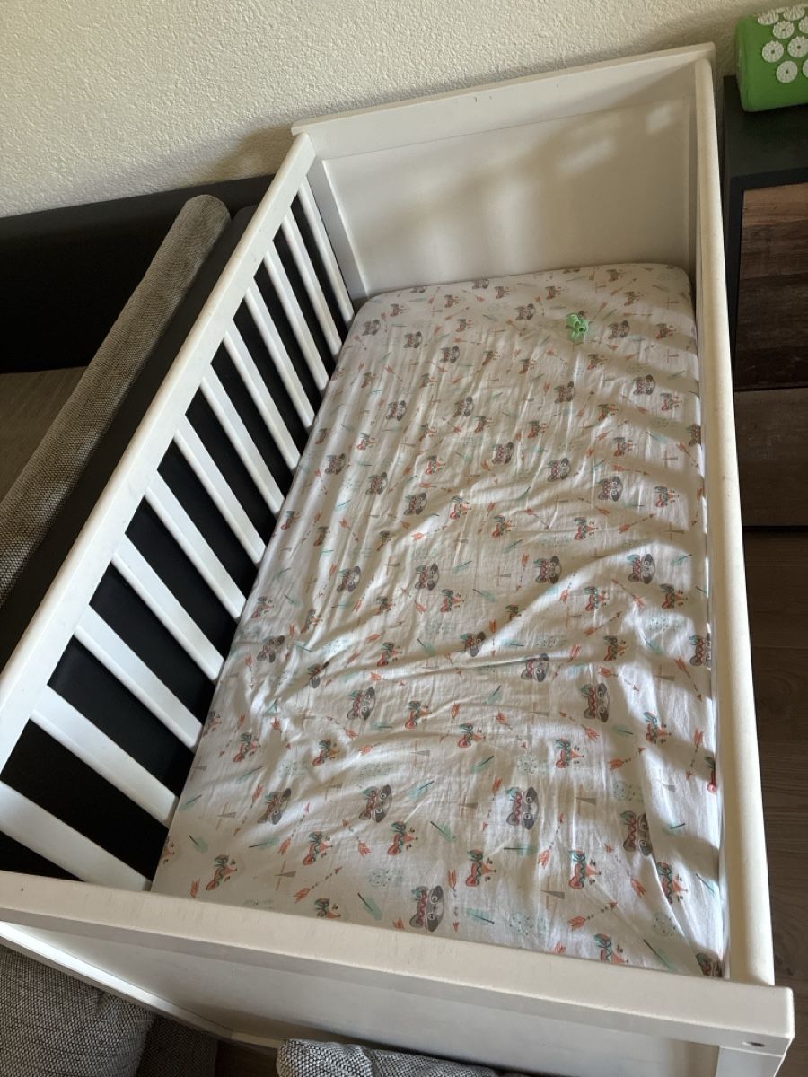 Ikea Letti: Baby Bed White – Usato da Niederbipp venduto da mka_65kg 1