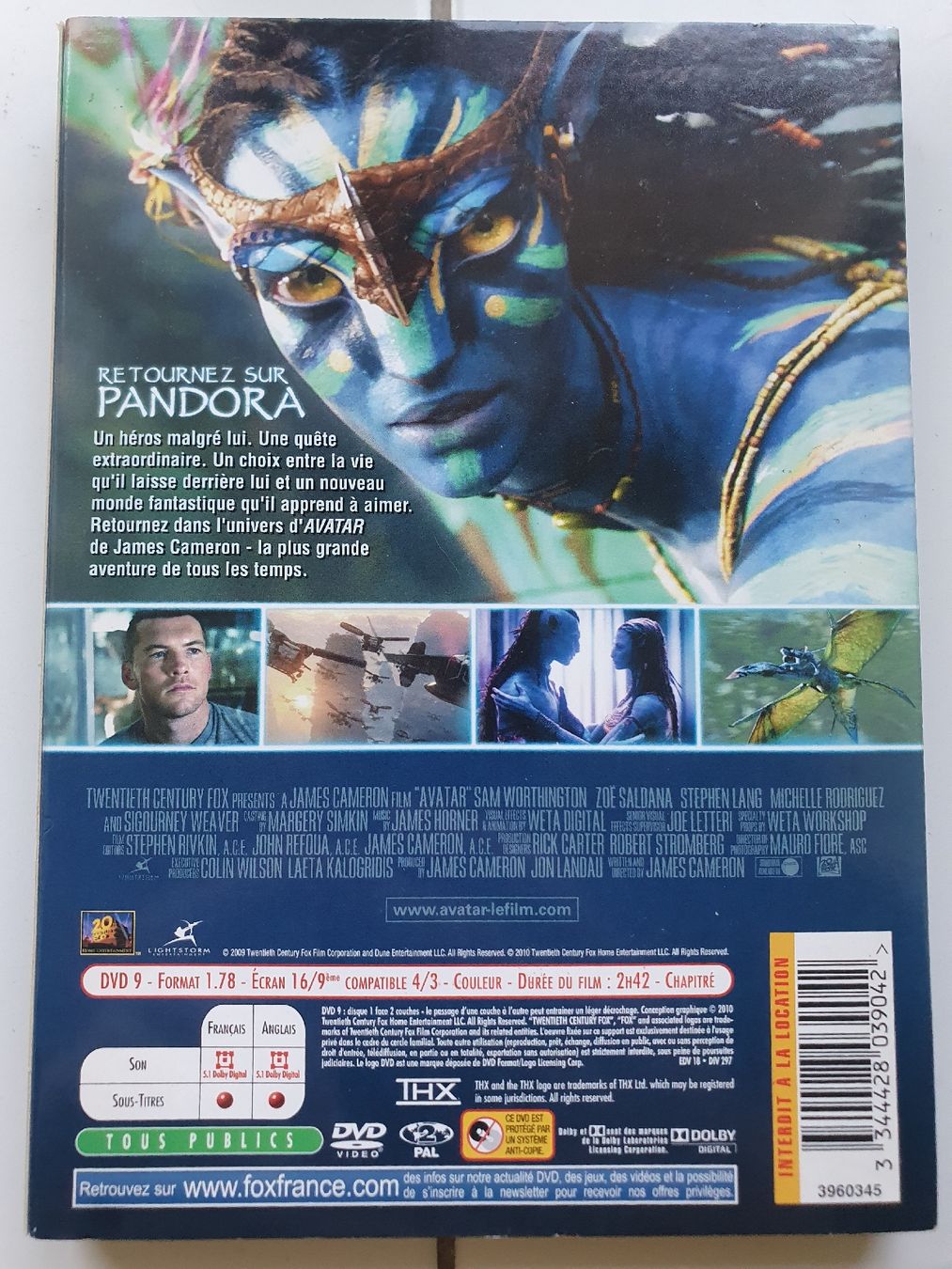 Tous les DVDs: James Cameron - Avatar - DVD – D'occasion à Etoy par Samuel-DVD-profi 2